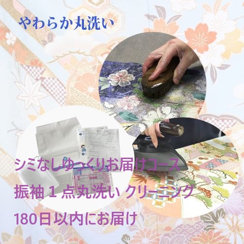 シミなしゆっくりお届けコース振袖１点丸洗い クリーニング